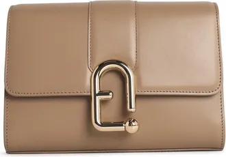 Furla Urban S Beige Lear Crossbody Bag