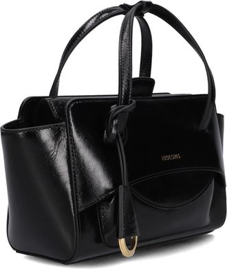 Hidesins Flap S - Dames - Shoppers - Zwart - ONE Size - Leer - Tassen