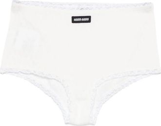 Miu Miu Lace-trim Brief