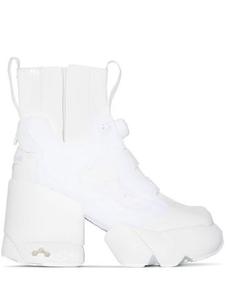 Maison Margiela x Reebok Tabi Instapump enkellaarzen - Wit