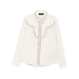 Amiri Overhemden, Heren, Wit, M, Shirt