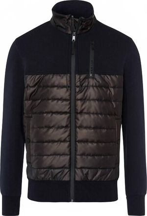 Brax Mens Laurent Full Zip Jacket In Navy