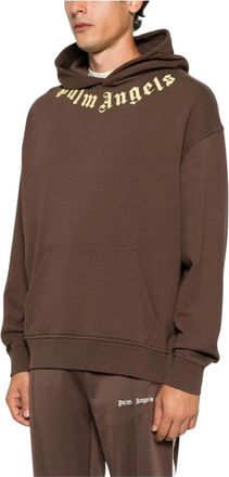 Palm Angels Uomo, Felpe, Marrone, M, new