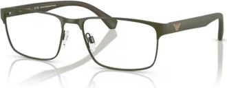Emporio Armani Brillen - unisex - Brillen - Groen - 56 MM - Accessoires