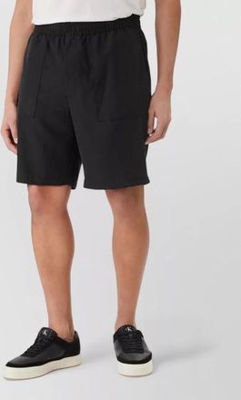 Calvin Klein tencel shorts pull on design pockets