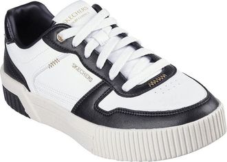 Skechers Jade Best in Class 185098-WBK White Trainer Shoes RHS6896