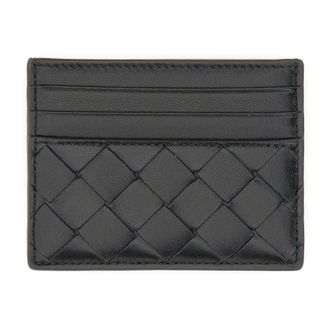 Bottega Veneta Portacarte Intrecciato - - Accessories - Donna - Nero - ONE SIZE