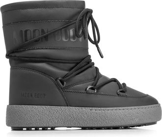 Moon Boot Dames Sneeuwlaarzen Ltrack Stijl - Dames - Winterlaarzen - Zwart - 41 EU - Schoenen