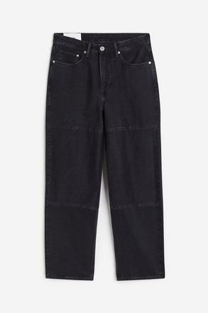 H&M Loose Jeans - Schwarz