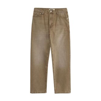 Woodbird Jeans, Heren, Bruin, W32, Katoen, WBLeroy Safha Jeans