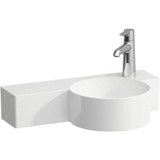 Laufen Laufen - Val Lavabo Con Enjuague Manual, 1 Agujero De Grifo A La