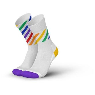 INCYLENCE Running Pride V5 Laufsocken - Unisex | grau/wei&szlig;