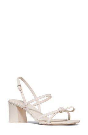 Kate Spade New York loop slingback sandal in Cream at Nordstrom, Size 5.5