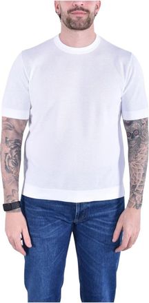KANGRA Crewneck T-Shirt - Heren - T-shirts - Wit - 5XL - Katoen - Tops