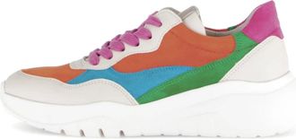 Gabor Schoenen, Dames, Veelkleurig, 38 EU, Leer, 63.451.22 Lage Sneaker