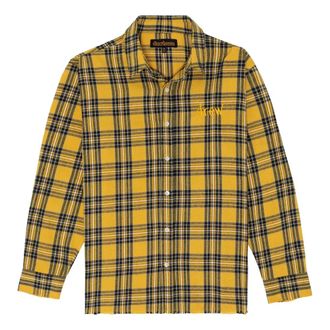 Drew House Scribble Longsleeve Button Up Core Plaid DR-FW22-007