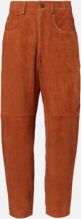 Isabel Marant Pantaloni Darielle in suede