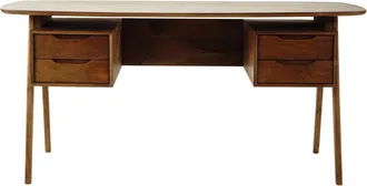 Maisons du monde Escritorio vintage de madera de mango macizo, diseño años 50