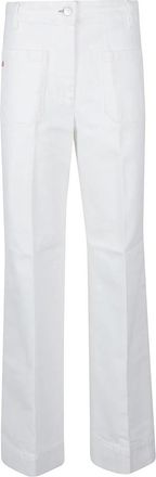 Victoria Beckham Reguliere jeans voor vrouwen - Dames - Bootcut Jeans - Wit - M - Jeans