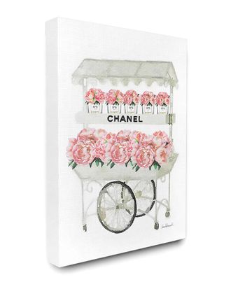 Stupell Industries Fashion Flower Stand Canvas Art