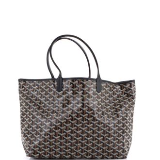 Goyard Saint Louis Tote Coated Canvas PM