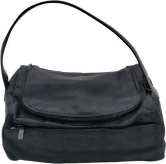 Chanel Pre-owned Nylon Tote Bag - unisex - Vintage Handtas - Zwart - ONE Size - Nylon - Vintage
