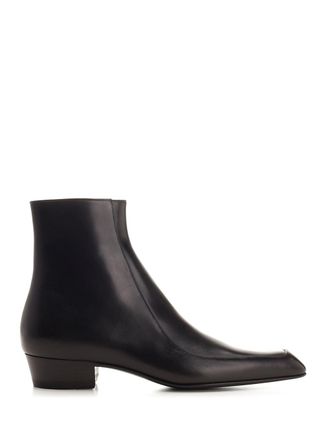 Saint Laurent Augustin Boots Black