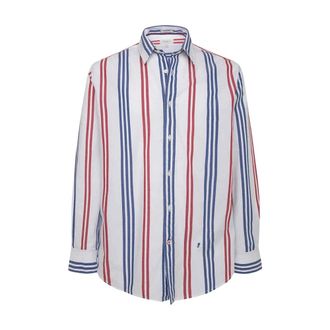 Pepe Jeans London Bryces Casual overhemd - Heren - Casual Overhemden - Blauw - S - Katoen - Overhemden