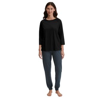 CALIDA Dames, Nachtkleding & Lounge, Zwart, Maat: L