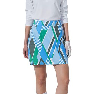 Daily Sports Fusion 45cm Womens Golf Skort in Stripe Fusion at Nordstrom, Size Medium