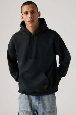 Levi's Sudadera con capucha Workwear Pullover - Hombre - XL - Negro / Jet Black