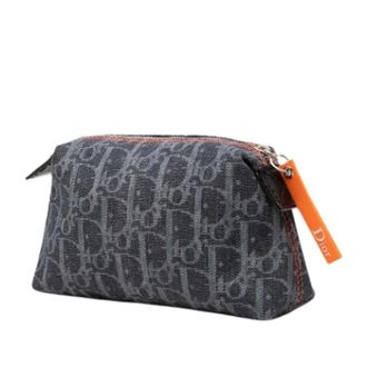 Dior Pre-owned Denim Pouch - Dames - Pre-owned - Blauw - Maat: ONE Size Denim