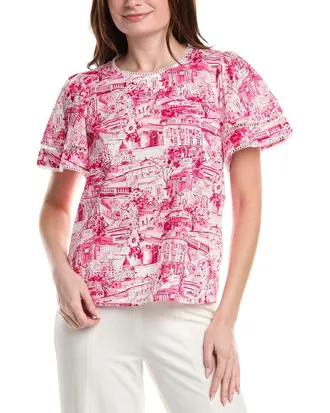Karl Lagerfeld Karl Lagerfeld Printed Blouse