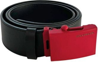 Borbonese Zwartleren Herenriem