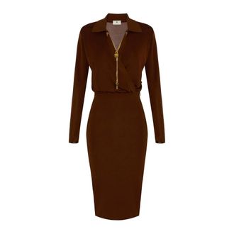Elisabetta Franchi Donna, Abiti, Marrone, XS, new