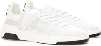 Casadei Womens White Leather Athletic Sneakers