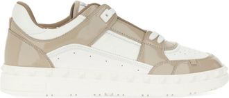 Valentino Garavani White Color Block Sneakers