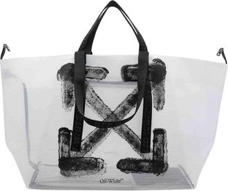 Off-white Day Off Ripstop Transparent Tote Bag