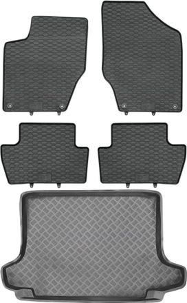 OEM Peugeot 308 I Sw Kombi De 2007 A 2013. Juego De Alfombrillas De Goma Para Coche Y Maletero
