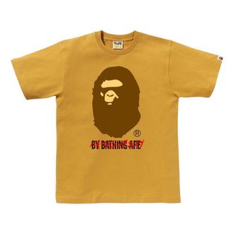 A Bathing Ape Katakana by Bathing Ape Tee Yellow 1K80-110-026-YELLOW