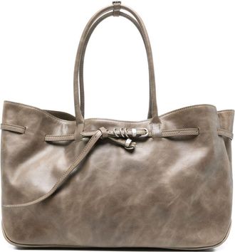 Margesherwood Oma Leder-Einkaufstasche