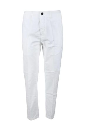 Department Five Tapered Leg Chinos - White