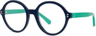 Stella McCartney Ronde monturen bril - unisex - Brillen - Zwart - 48 MM - Accessoires
