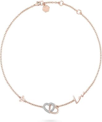 Philipp Plein Necklaces - Dames - Kettingen - Roze - ONE Size - Accessoires
