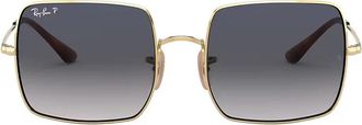 Ray-Ban Sunglasses Rb1971 914778 Square Gold/Blue Gray Unisex
