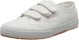 Superga 2750 COT3VELU, Unisex Adults Low-Top Sneakers, White (white), 10.5 UK (45 EU)