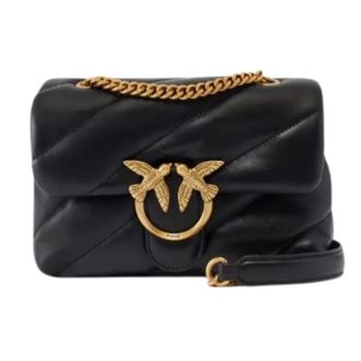 Pinko Mini Love Bag Puff - female - PINKO - Shoulder Bags - Black - ONE SIZE - Bags