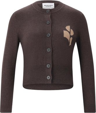 Isabel Marant Cardigans - Dames - Vesten - Bruin - 2XS - Truien & Vesten