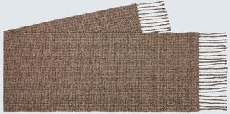 Loro Piana Sciarpa in cashmere con frange