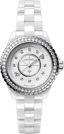 Chanel J12 Horloge - Dames - Horloges - Wit - ONE Size - Accessoires